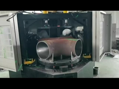 Prosta konstrukcja Przenośna maszyna do fazowania rur z formą płyty