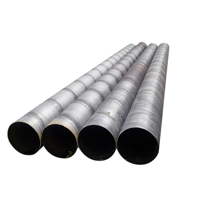 Corrosion Proof Welded Spiral Steel Pipe Water Well Casing Pipe 6-8mm Thickness