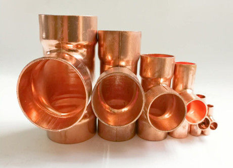 Professional Butt Weld Casting Tee In Copper With ASME Standard
